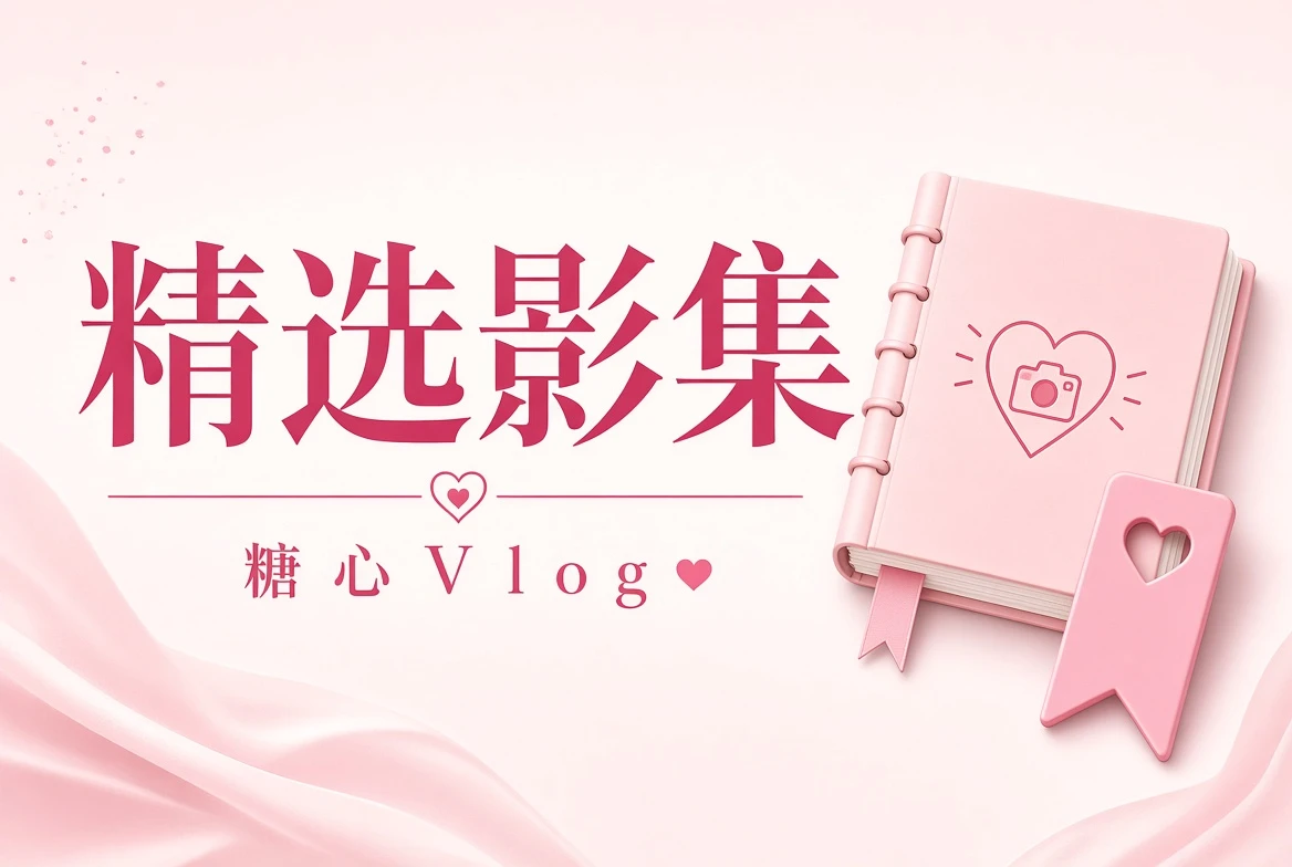 糖心Vlog影集架与生活影像